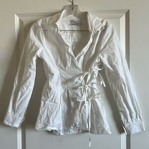 Urban Outfitters white blouse